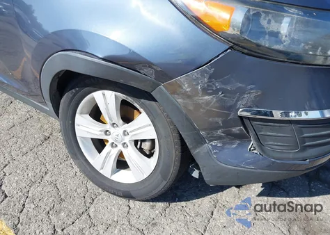 2012 Kia Sportage Lx из США, поврежденный, VIN KNDPB3A24C7209036